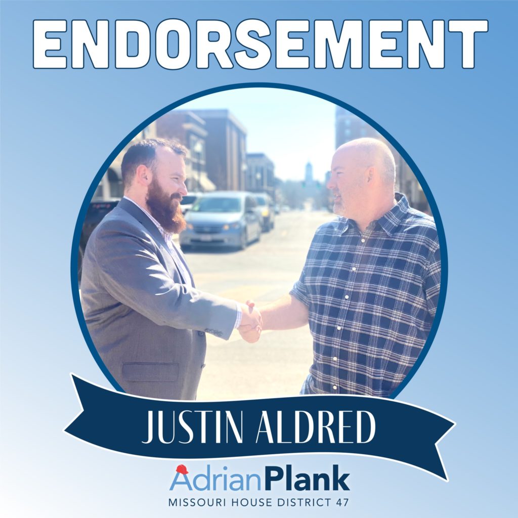 Justin Aldred, Boone County Commissioner